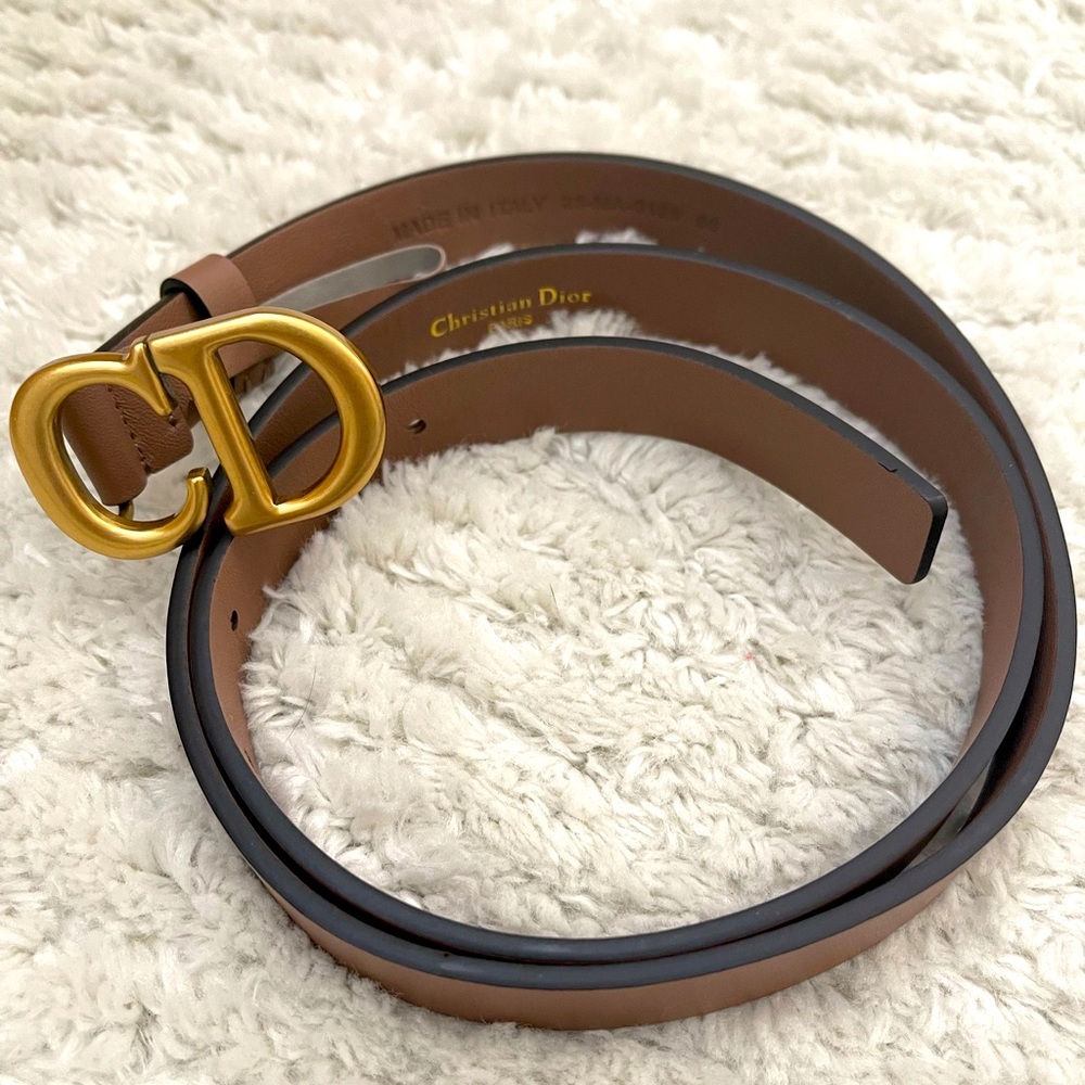 Dior 30 Montaigne Belt, size 85